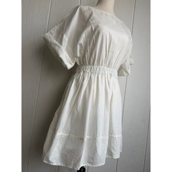 Free People Full Time Fun Cotton Poplin Minidress, XS - Picture 4 of 7